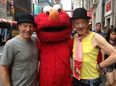 PICTURE: Just Two Hollywood Stars and Elmo