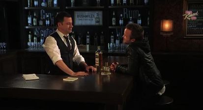 VIDEO – Aaron Paul Sits Down With Jimmy Kimmel For 3 Ridiculous Questions