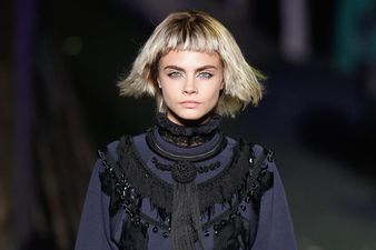 Cara Gets The Chop: Model Walks Runway With Short Do
