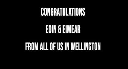 VIDEO – Wellington GAA Club in New Zealand Send Home Brilliant Wedding Video For Friends