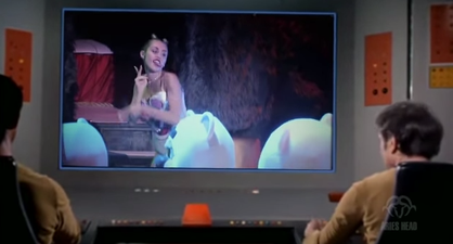 VIDEO – The Best Reaction To THAT Miley Performance, Captain Kirk And The Star Trek Crew