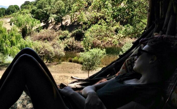 PICTURE: Lea Michele Spends Labor Day In The Mountains