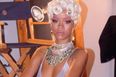 PICTURE – Rihanna Posts Some Pretty Revealing Photos From Behind The Scenes Of The “Pour It Up” Video