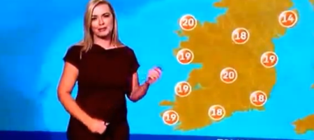 Video: RTÉ Weather Presenter Caught Singing on Camera After Broadcast
