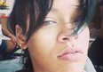PICTURE: RiRi Bares All In Makeup-Free Snap