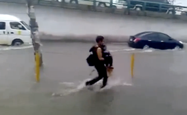 VIDEO: Romantic Gesture Goes Horribly Wrong