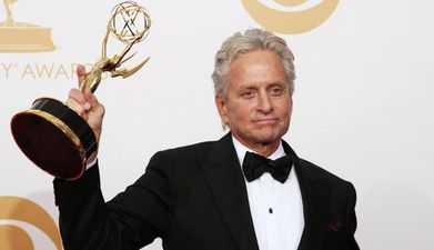 Michael Douglas Thanks Wife Catherine During Emmy Awards Acceptance