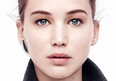 Jennifer Lawrence Goes Barefaced For Dior