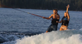Video: Whoah! Man Proposes to Girlfriend While Tandem Wakeboarding