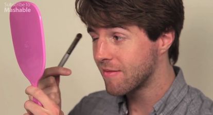 Video: Not an Easy Task! Three Men Challenged to Apply Make-Up on Themselves