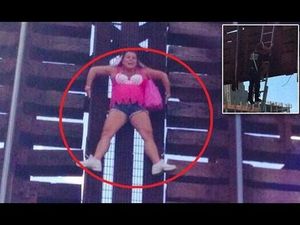 PIC: Woman Makes An Awful Boob During A Breast Cancer Charity Walk