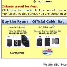 PIC: That’ll Be €67 Million – Certainly No Budget Or Baggage Cuts With Ryanair