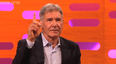 VIDEO – Harrison Ford Recreates Famous Star Wars “I Love You” Scene With Fans On Graham Norton