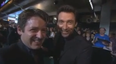 VIDEO – Hugh Jackman Teases Former Student On The Red Carpet