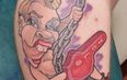 PICTURE – We’ve Seen Our Fair Share Of Crazy Tattoos But Then We Saw This Work Of Art Featuring Miley Cyrus