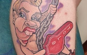 PICTURE – We’ve Seen Our Fair Share Of Crazy Tattoos But Then We Saw This Work Of Art Featuring Miley Cyrus