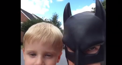 Video: You Need to Watch This – Superhero BatDad is Back!