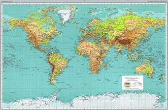 PICTURE – Amazing Map Shows The Most Visited Websites By Country Throughout The World