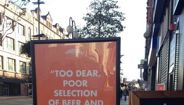 PIC: “Your Feedback Is Important To Us” – Belfast Bar Uses Customer Criticism To Their Ad-vantage