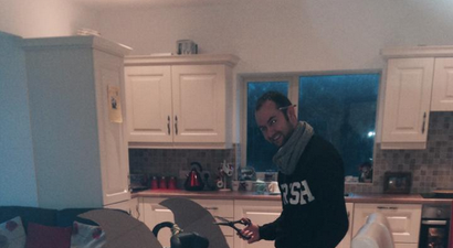 PIC: This Irish Dad Is Definitely A Superhero