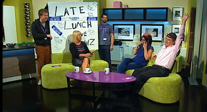 VIDEO – Anne Doyle Has A Secret Talent, Gangsta Rapping