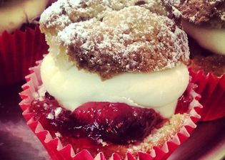 Recipe: Delicious Gluten Free Victoria Sponge Mini Cakes