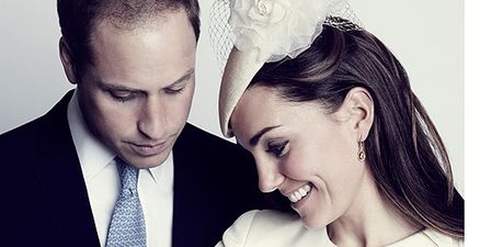 Photo: William and Kate Share Image of a Smiling Prince George