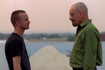 PICTURE – The Lighter Side Of Walter White, Aaron Paul Posts Hilarious Instagram Of Bryan Cranston