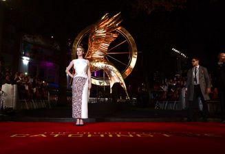 Jennifer Lawrence Makes An Extra Special Appearance At The Premiere Of The Hunger Games Sequel Last Night