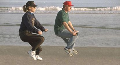 Photos: Celebrities Riding Invisible Bikes Might be the Best Thing You’ll See Today