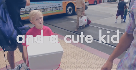 VIDEO:  Smiles All Round – One Lovely Way To Make Your Commute More Bearable