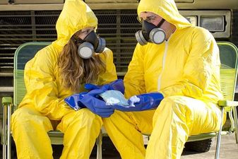 PICTURE – In Sickness, And In Meth – This Couple Announce Engagement Breaking Bad Style