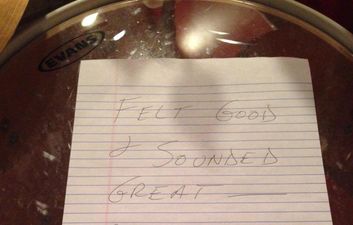 PICTURE – Dad Leaves Note For His Son Who Has Just Broken Up With His Girlfriend