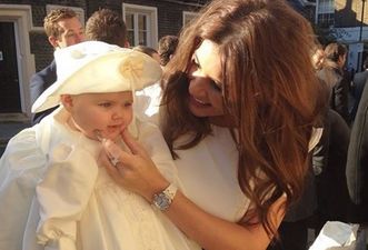 Imogen Thomas Tweets Photos of Daughter’s Christening