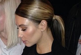 PICTURES: Kim K Shows Off In Not One But Two Sheer Outfits