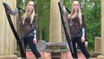 Video: Identical Twins Perform Great Lord of the Rings Medley on the Harp
