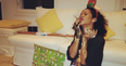 PICS: Ho Ho Ho – Rihanna Shares Festive Snaps On Instagram