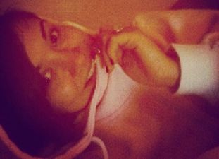 PICTURE: Frankie Sandford Works Out With Help of Son Parker