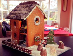 In Pictures: Laois Brother and Sister Make a Pretty Sweet Gingerbread House