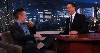 VIDEO – Colin Farrell Chats To Jimmy Kimmel About Christmas In Ireland
