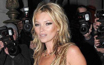 Picture: Kate Moss Brings An Unlikely Date To Her Playboy Party
