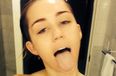 PICTURE: Miley Posts Shower Pic On Twitter