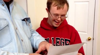 VIDEO – Incredibly Sweet – Watch Rion, A Young Man With Down Syndrome, Find Out He Got Into College