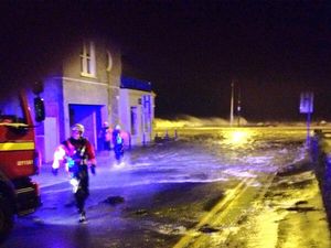 In Photos: Twitter Users Capture a Flooded Salthill in Galway
