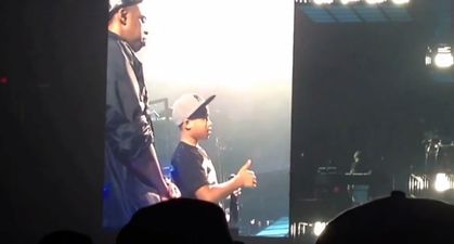 Watch: Jay Z Invites Excited 12-Year-Old Fan Onstage to Rap During Concert