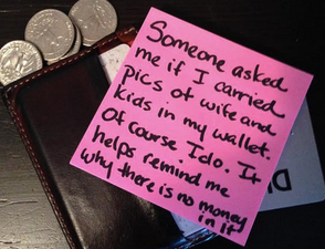PICS: Work-At-Home Dad Sums Up Parenting In A Series Of Funny Post-It Notes