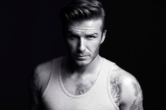 PHOTOS: David Beckham Gets His Kit Off As He Unveils New H&M Swimwear Range