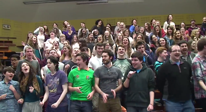 Watch: UCC Students Cover the Wanted’s Hit “We Own the Night” as Gaeilge