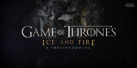 Watch: The Behind-the-Scenes Season Four Trailer for “Game of Thrones: A Foreshadowing”