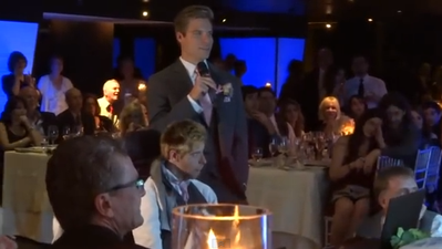 Watch: “I’ll Be My Brother’s Voice” -Best Man With Cerebral Palsy Gives An Amazing Speech
